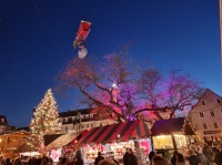Christkindl-Markt 2021: Der fliegende Weihnachtsmann
